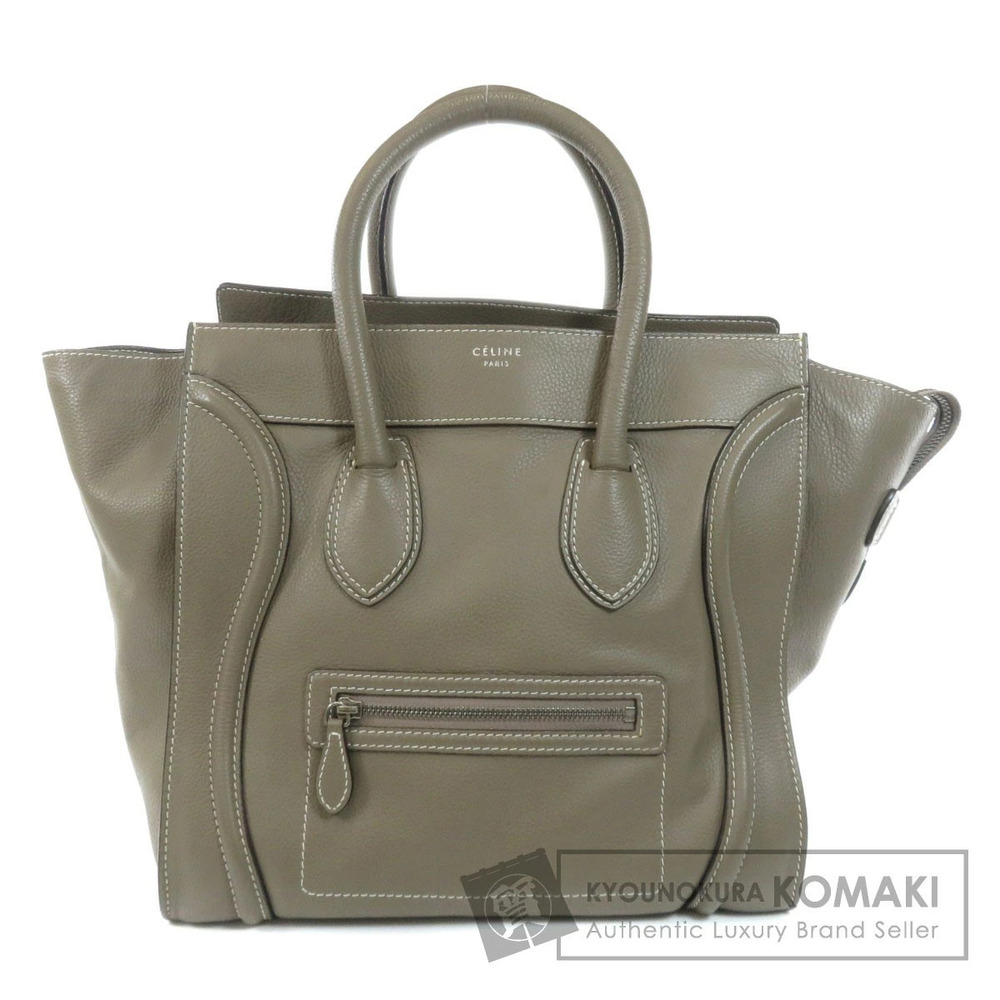Celine Luggage Handbag Leather - Picture 1 of 11